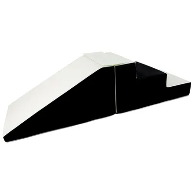 Produktbild von Set mit 2 großen Schaumstoffblöcken schwarz - weiß
