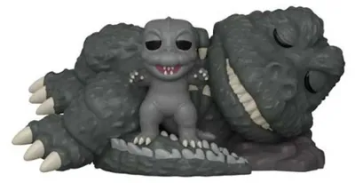 Obrázok produktu pre Godzilla Super Sized POP! Movies Vinyl Figur Sleeping Godzilla with Minilla 15 cm