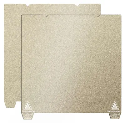 Produktbild von YOOPAI Doppelseitig Texturiert PEI Druckplatte 235x235mm, Magnetisch Spring Steel Druckbett für Creality Ender 3/ Ender 3 Pro/Ender 3 V2/ Ender 3 S1/ K1/ Ender 3 V3 SE/KE Drucker – Double-side PEI Dru