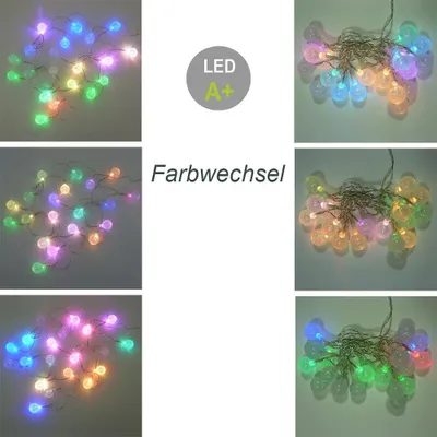 Produktbild von LED Lichterkette Ball 20-flammig batteriebetrieben