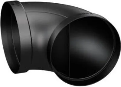 Produktbild von BORA ERB90/1 Ecotube Bogen 90° rund inkl. Dichtungsmaterial (1Stk.)