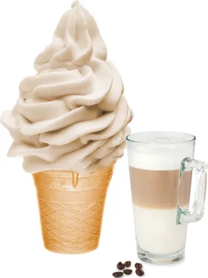 Produktbild von Latte Macchiato Softeis Pulver 333 g