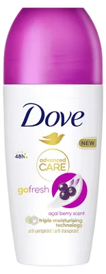 Produktbild von Dove Roll-On Advanced Care Antitranspirant Roll-On Acai-Beere 50 ml