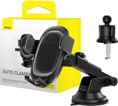 Produktbild von Baseus Ultracontrol Pro Auto-Telefonhalterung (Schwarz)