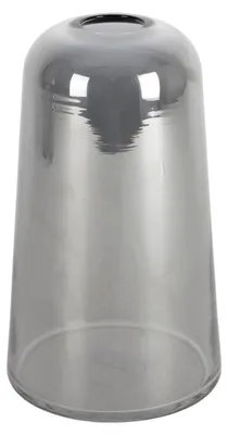 Produktbild von BURI Glasvase grau blau Blumenvase Kugelvase Dekovase Vase Tischdeko Wohnaccessior