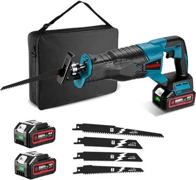 Produktbild von Elektrische Takkenzaag mit 2 Akkus