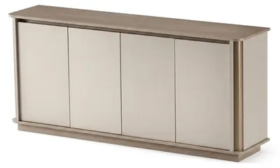 Productafbeelding van Bureau, modern design, beige, veelzijdig, minimalistisch, stof