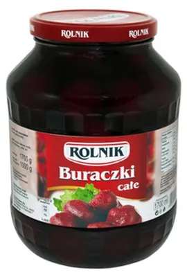 Zdjęcie produktu dla Rolnik Buraki Konserwowe Całe 1,7 kg