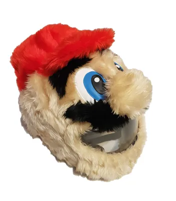 Produktbild von FunnyRiders Stoff-Cover für Motorradhelm - Lustiger Helm-Überzug, toller Hingucker - Zubehör für Motorradhelme, gegen Staub, Stöße & Kratzer - In Polen von Hand gefertigt - Einheitsgröße