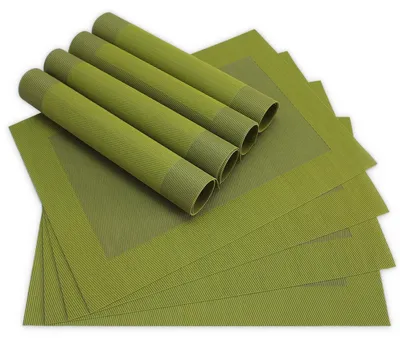 Immagine prodotto di Tovagliette BORDA set di 8 verde oliva come tovagliette da tavola