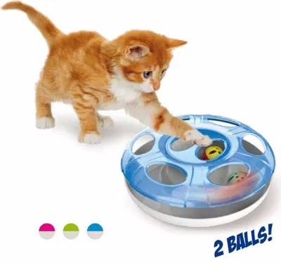 Image de Jouet chat labyrinthe ovni Georgeplast