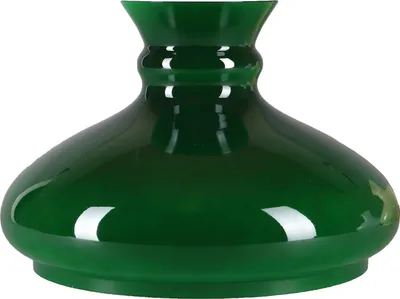 Produktbild von Lampenglas Ersatzglas Petroleumglas Ø 230mm Opalglas glänzend E27  Grün