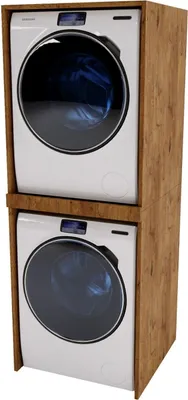 Produktbild von WASCHMASCHINENSCHRANK für Waschmaschine & Wäschetrockner 66/180/65cm