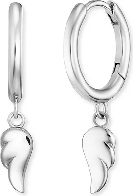 Produktbild von Engelsrufer Creolen ERE-FLYWING1-CR Sterling Silber