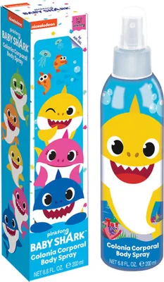 Obrázek produktu pro Dětský parfém Baby Shark Cartoon EDC (200 ml)