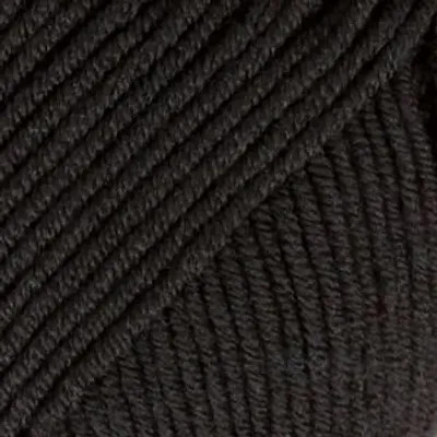 Zdjęcie produktu dla Drops Merino Extra Fine Uni Colour 02 Black Przędza dziewiarska