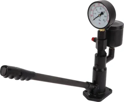 Imagen del producto de Probador de inyectores diésel de 400 bar / 8000 PSI. Herramientas profesionales para la reparación de automóviles, con manómetro de doble escala, para tractores