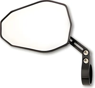 Image de HIGHSIDER pro Rétroviseur d'extrémité de guidon Compatible avec Victory Noir Court (1pc)