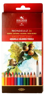 Produktbild von Aquarell- Künstlerfarbstifte  24 er Pack im Pappetui