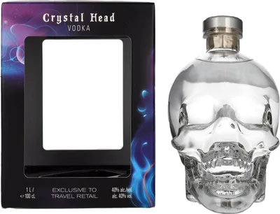Produktbild von Crystal Head Vodka 40% Vol. 1l in Geschenkbox