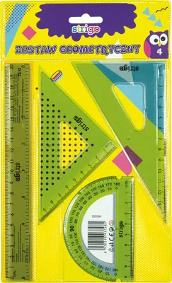 Produktbild von Geometriesatz 4 Stück Strigo SSC009