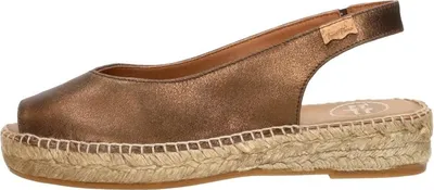 Image de Toni Pons Erica Sandalen Touwzool - Brons - Maat 39