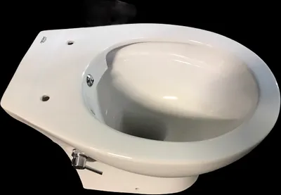 Produktbild von Taharet Duschwc Spülrandlos mit Integrierter Armatur Stand Wc -Abgang Waagerecht Kreabad
