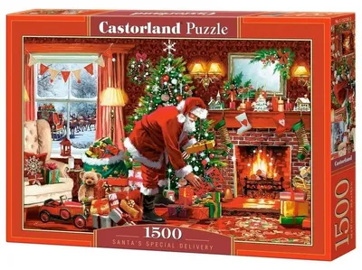 Produktbild von CASTORLAND Puzzle Santa' s Special Delivery 1500 Teile
