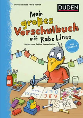 Produktbild von Mein großes Vorschulbuch mit Rabe Linus