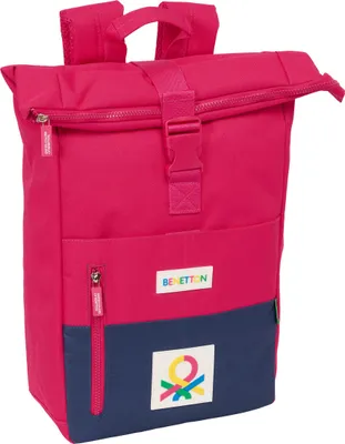 Produktbild von Lässiger Rucksack Benetton Cherry Cerise Marineblau