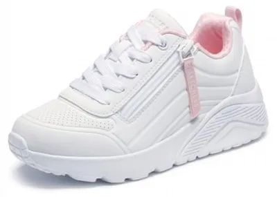 Produktbild von Skechers Sporthalbschuhe Mädchen in weiss/weiss kombi, Gr. 39