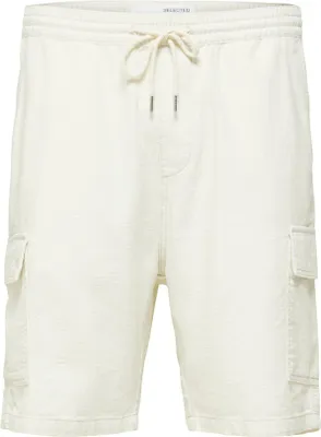 Produktbild von Selected Loose Portland Kurze Hose Weiß L Mann Weiß L