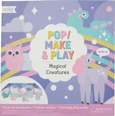 Image de Kit de bricolage Ooly Pop-out créatures magiques jeu enfant