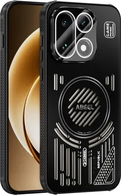 Produktbild von Magnetische Hülle für OnePlus 15 mit Linsenabdeckung, Aluminium Stoßfestes Schutzhülle mit Wärmeableitung Schwarz