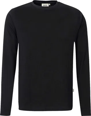 Produktbild von HAKRO Longsleeve Mikralinar® 279, schwarz, 2XL