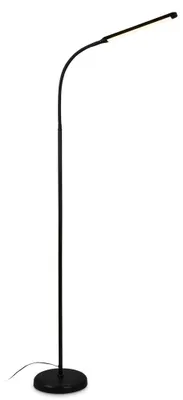 Image de Lampadaire LED, noir, 1xplatine LED/6W