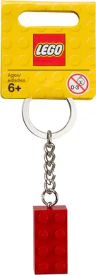 Obrázek produktu pro LEGO® 850154 Červený přívěsek na klíče ve tvaru kostky