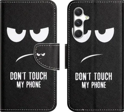 Produktbild von Samsung Galaxy A57 Hülle - Coverup Klapphülle - Don't Touch