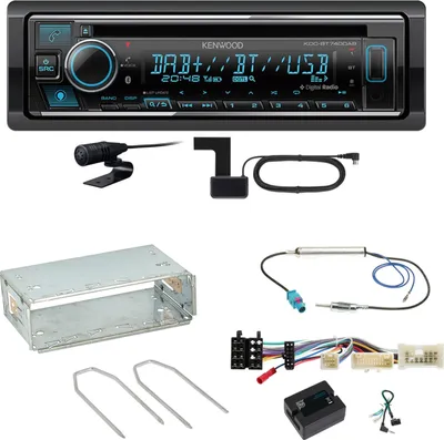 Produktbild von Kenwood KDC-BT740DAB Digitalradio Bluetooth Einbauset für Mercedes Citan W415