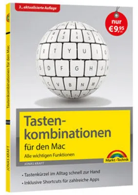 Produktbild von Tastenkombinationen für den Mac