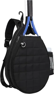 Image de Sac de sport pour femmes - Sac bandoulière - Idéal pour le sport et les voyages - Crochet dissimulé - 45 cm - Noir