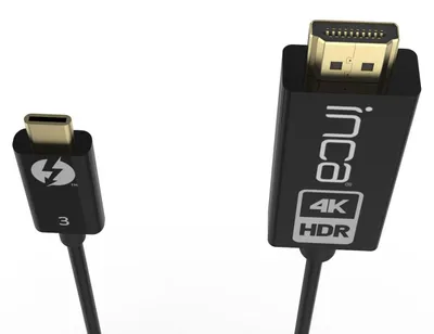 Immagine prodotto di INCA ITCH-30 INCA HDMI-Kabel ITCH-30  2.0 > Typ-C 4K60HZ, Thunderb.3 1,8