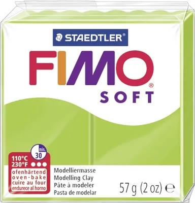 Immagine prodotto di FIMO, argilla da modellare, argilla da modellare verde mela morbida normale