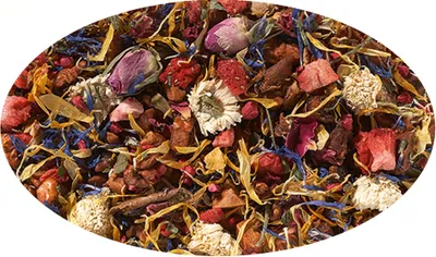 Productafbeelding van Eder Gewürze - Fruitmengsel "Bloementuin", met aardbeienaroma - 1 kg