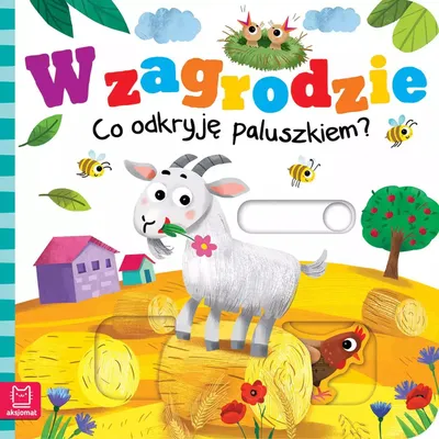 Immagine prodotto di Aksjomat - W zagrodzie. Co odkryję paluszkiem? Książeczka sensoryczna dla niemowląt