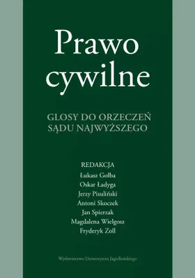Imagen del producto de Prawo cywilne Glosy do orzeczeń Sądu Najwyższego - (Literatur: Recht auf Polnisch)