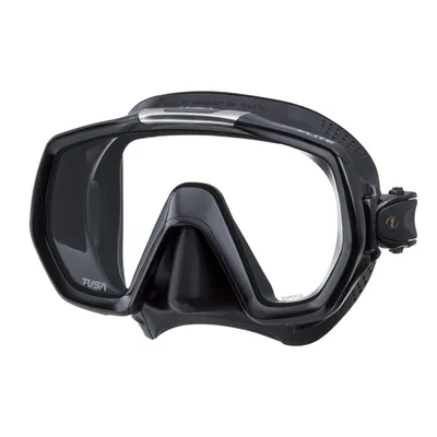 Produktbild von TUSA Freedom ELITE - Einglasmaske mit großem Sichtfeld, Farbe:schwarz/schwarz