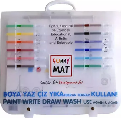 Zdjęcie produktu dla Mata biała Zestaw Podróżny Funny Mat STRIGO