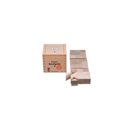 Obrázek produktu pro Dřevěná hračka Gabe 5 Froebelova hra 21 kostek (25 x 25 x 25 mm) DxŠxV 96x96x90mm NOVINKA