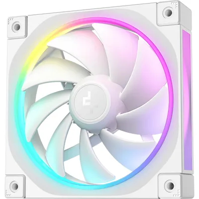 Produktbild von DeepCool FL12 WH Computergehäuselüfter 12 cm Weiß 1 Stück
